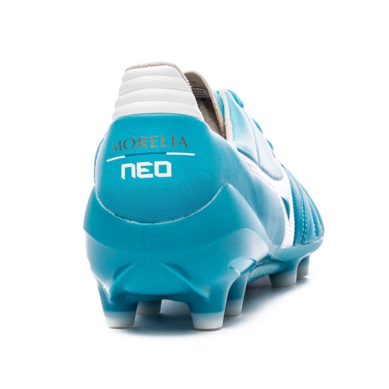 Mizuno Morelia Neo II MD FG Inazuma - Turquoise/White